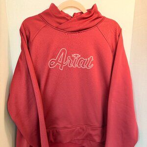 Ariat Tek Women’s Pullover Hoodie XXL Red Athletic Cowl Neck Thumbholes